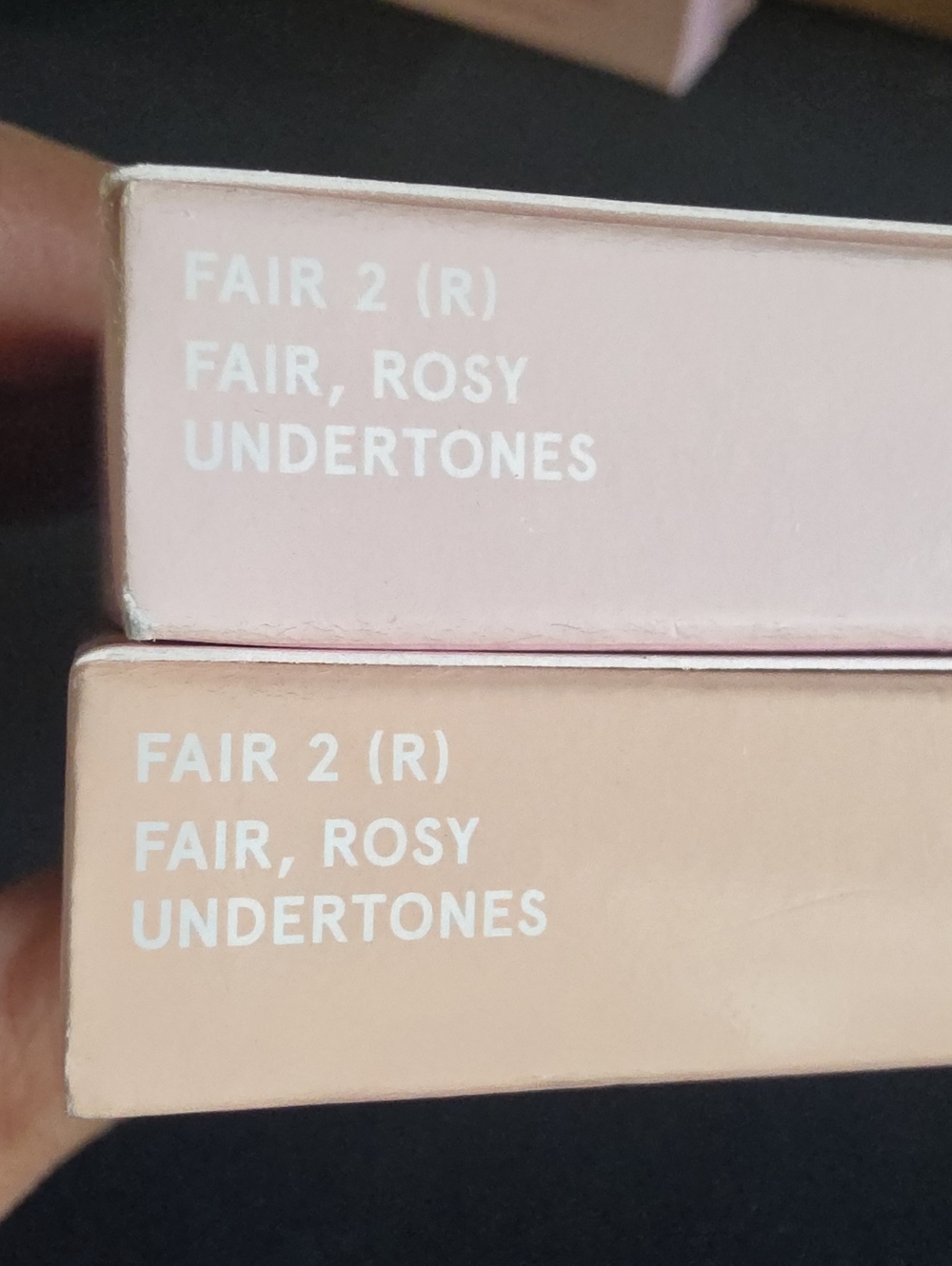 One/Size Fair 2 (R) Rosy Foundation Shade - Fair, Rosy Undertones